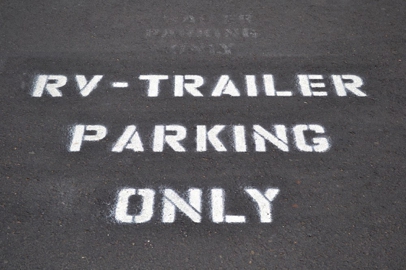 Signage: RV – Trailer Parking Only
